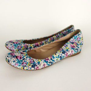 J Crew Cece Ballet Flat In Liberty Floral